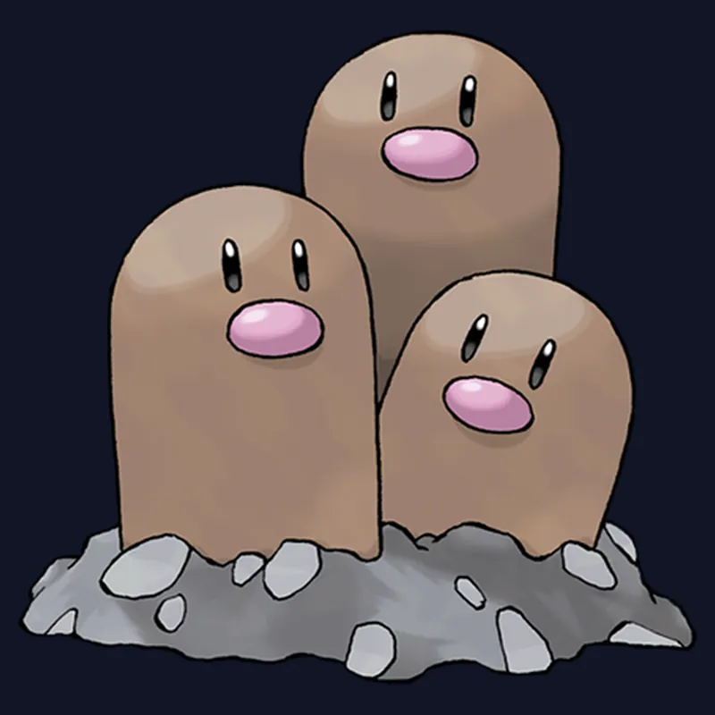 Dugtrio (Ground) - Profile Image