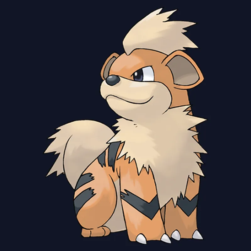 Growlithe (Fire) - Profile Image