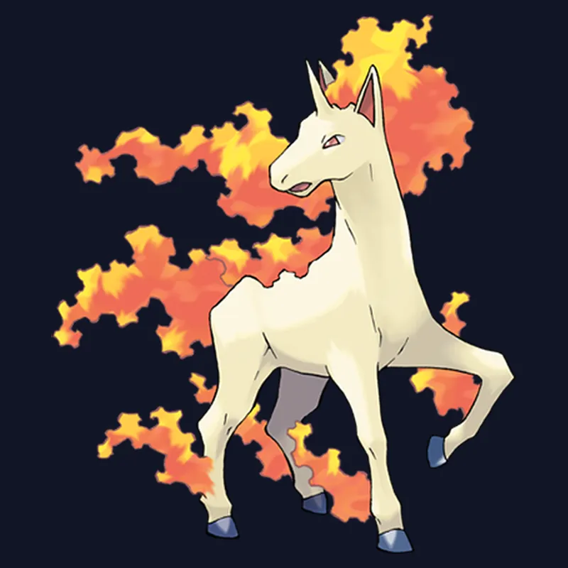 Rapidash (Fire) - Profile Image